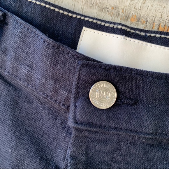 Mother Superior High Waisted Spinner Skimp in Blue Graphite Wide Jeans 29 - Picture 2 of 16